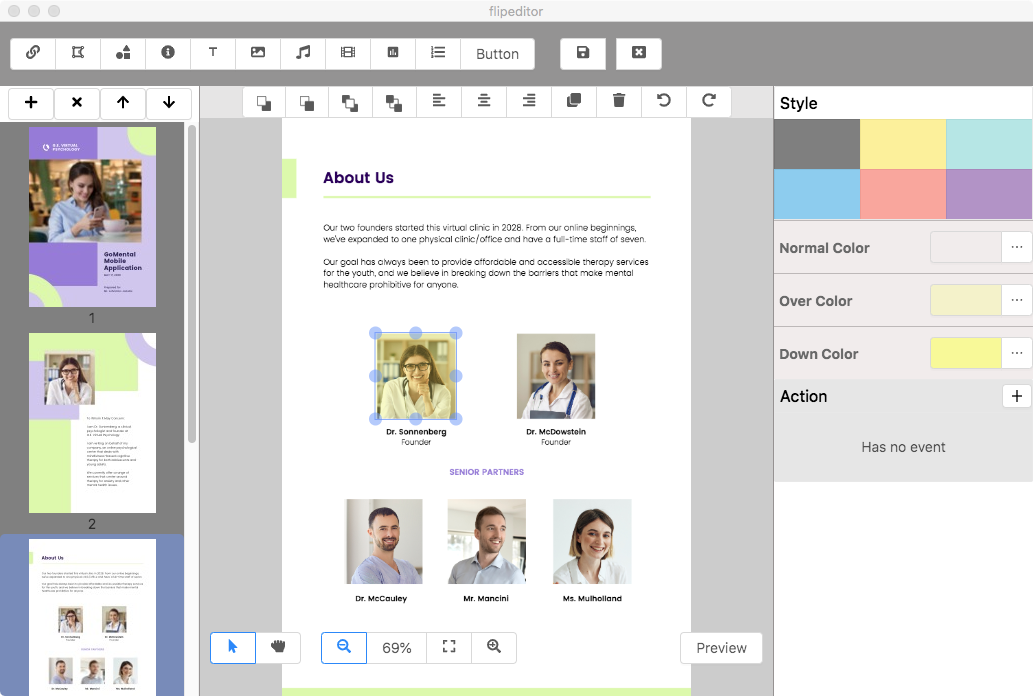 add link to digital publication
